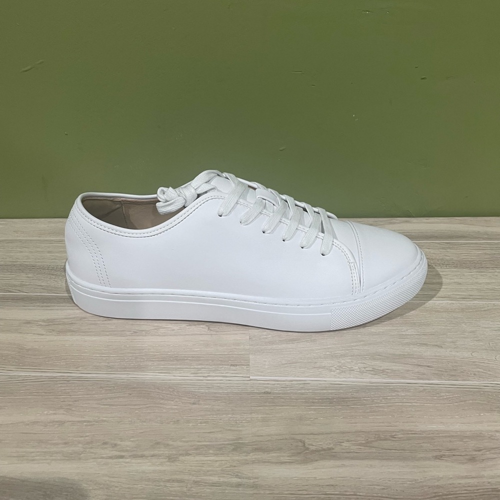 Santino Luciano Classic White Men's Sneakers Casual - Picture 2 of 5